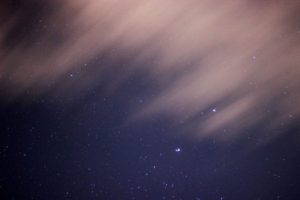 light night sky